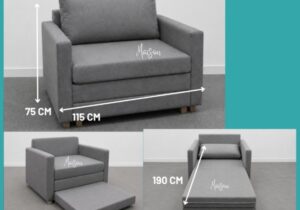 Sillón cama Bogotá  1 Plaza