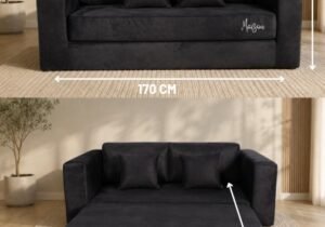 Sillón cama cubo 2 plazas