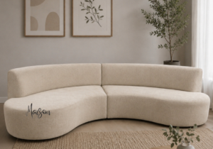 Sillón curvo modular 300x100